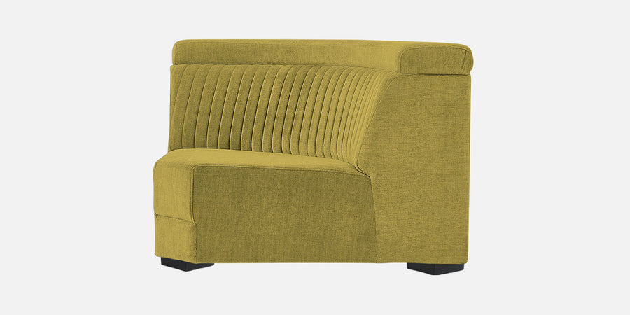 Draco Fabric 6 Seater Corner Sofa In Parrot Green Colour - Febonic Living