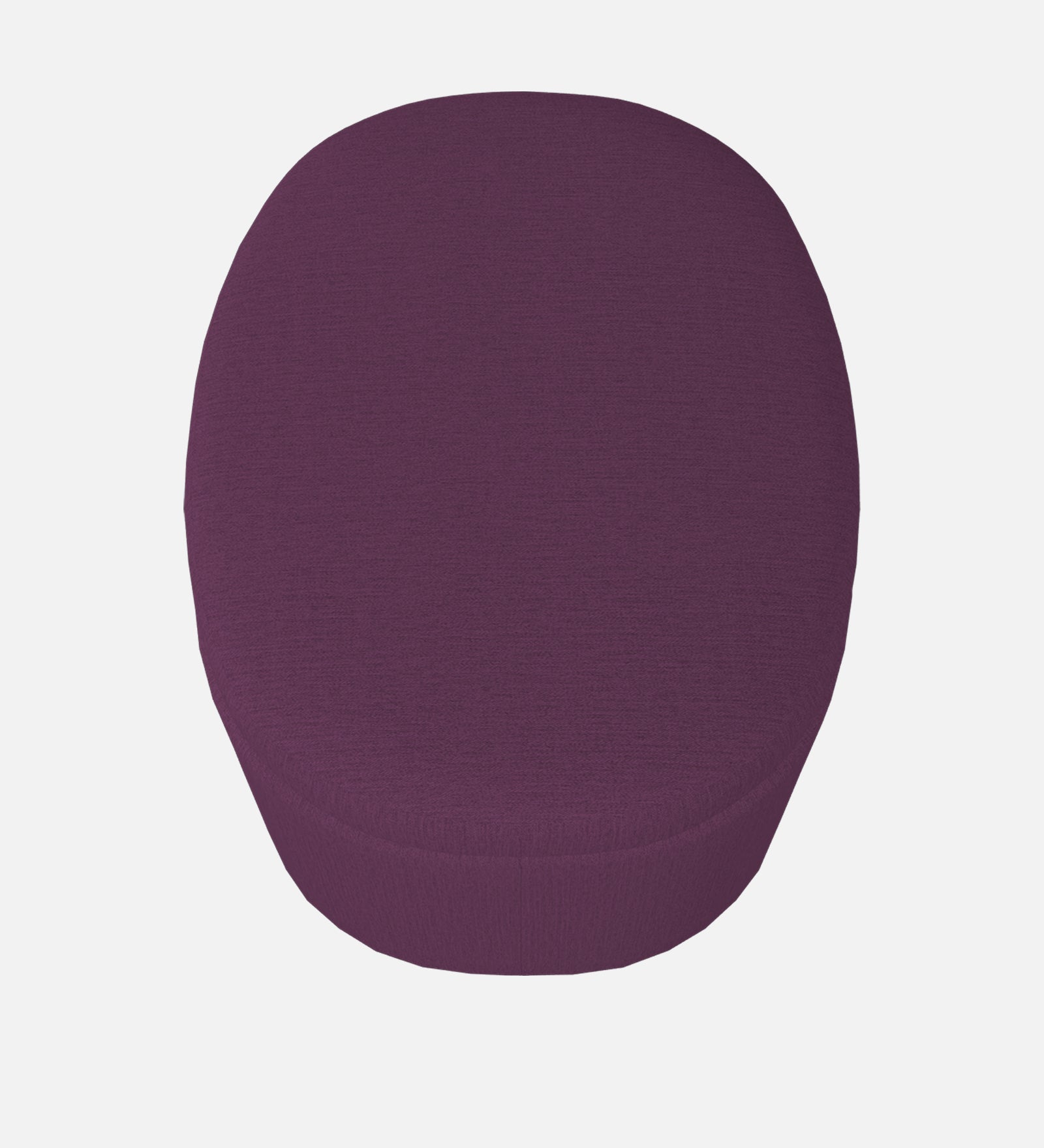 Ruggy Fabric Storage Ottoman in Greek Purple Colour