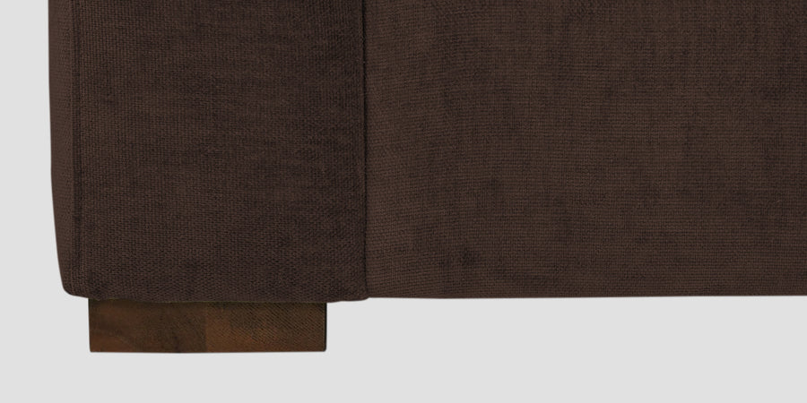 Dara Fabric 2 Seater Sofa In Coffee Brown Colour - Febonic Living