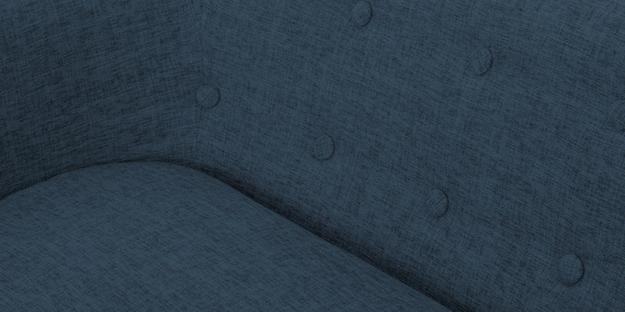 Casper Fabric 3 Seater Sofa In Light Blue Colour - Febonic Living