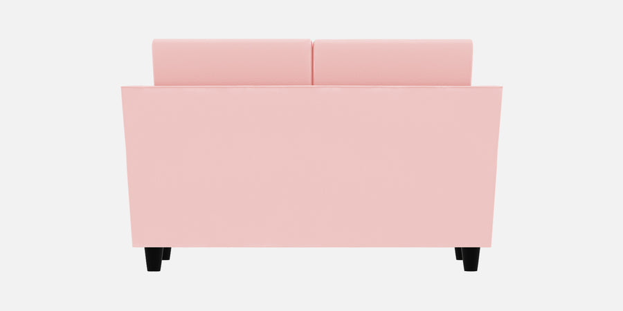 Bristo Velvet 2 Seater Sofa In Millennial Pink Colour With Storage - Febonic Living