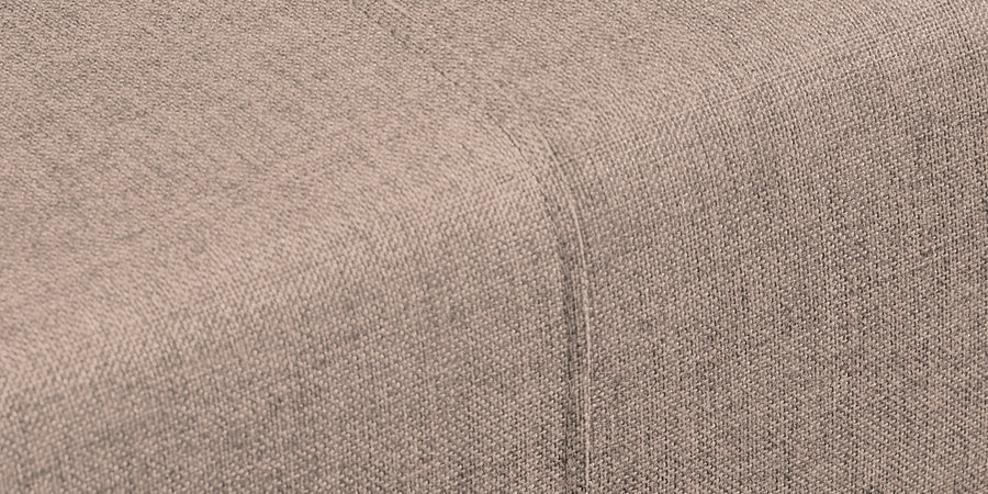 Devo Fabric 3 Seater Sofa In Kadhi Beige Colour - Febonic Living