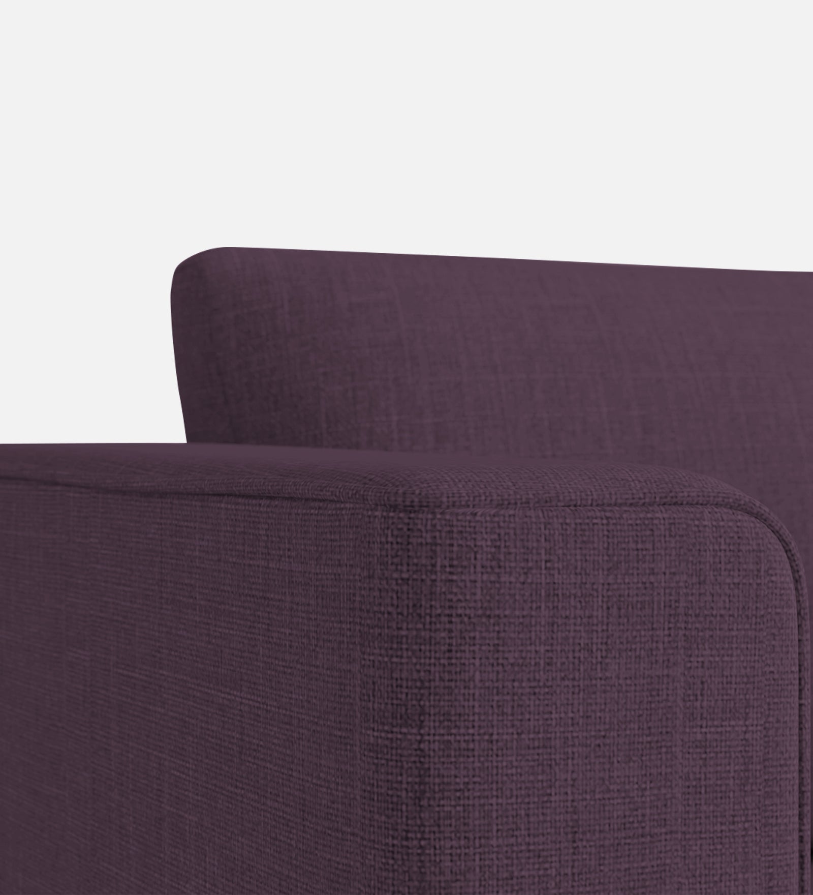 Kenia Fabric 1 Seater Convertible Sofa Cum Bed in Greek Purple Colour