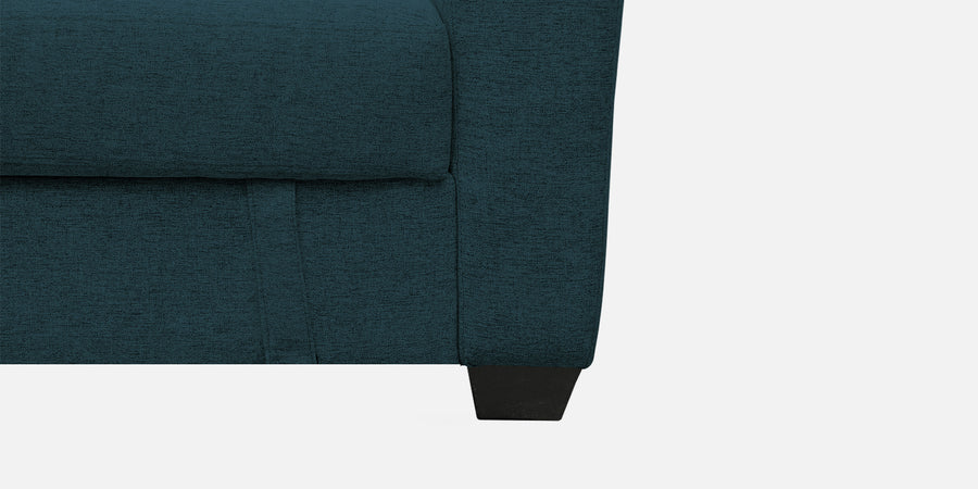 Bony Fabric 3 Seater Convertible Sofa Cum Bed In Harbour Blue Colour - Febonic Living