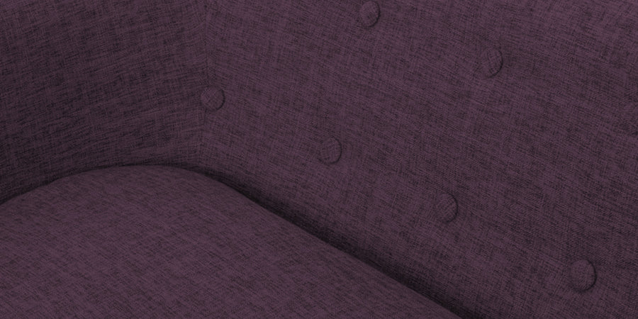 Casper Fabric 2 Seater Sofa In Greek Purple Colour - Febonic Living