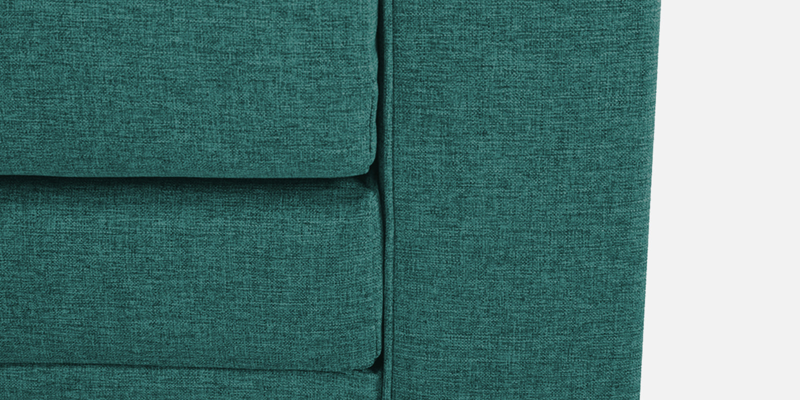 Kenia Fabric 2 Seater Convertible Sofa Cum Bed in Sea Green Colour