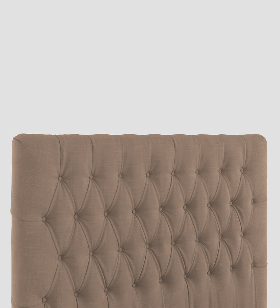 Isko Fabric Upholstered King Size Bed In Cookie Beige Colour With Box Storage - Febonic Living