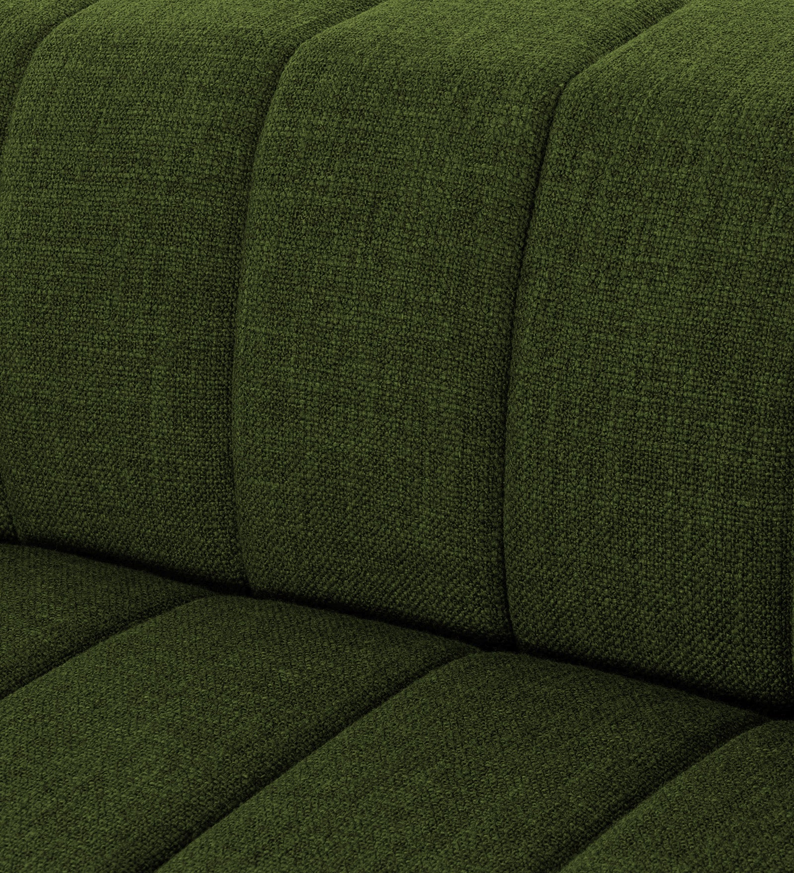 Lara Fabric 1 Seater Sofa in olive green Colour