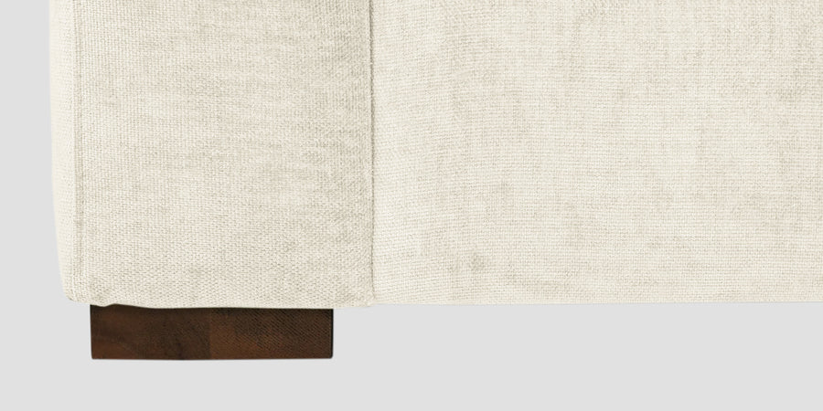 Dara Fabric 2 Seater Sofa In Ivory Cream Colour - Febonic Living