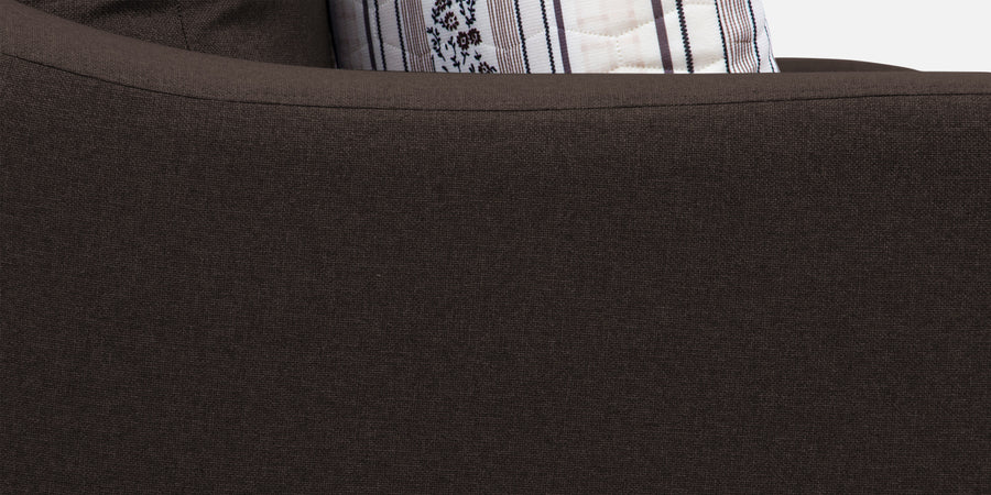 Kevin Fabric 2 Seater Sofa In Coffee Brown Colour - Febonic Living