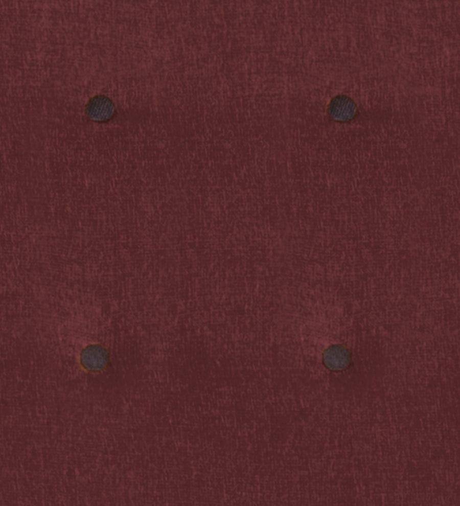 German Fabric 1 Seater Sofa In Blaze Red Colour - Febonic Living