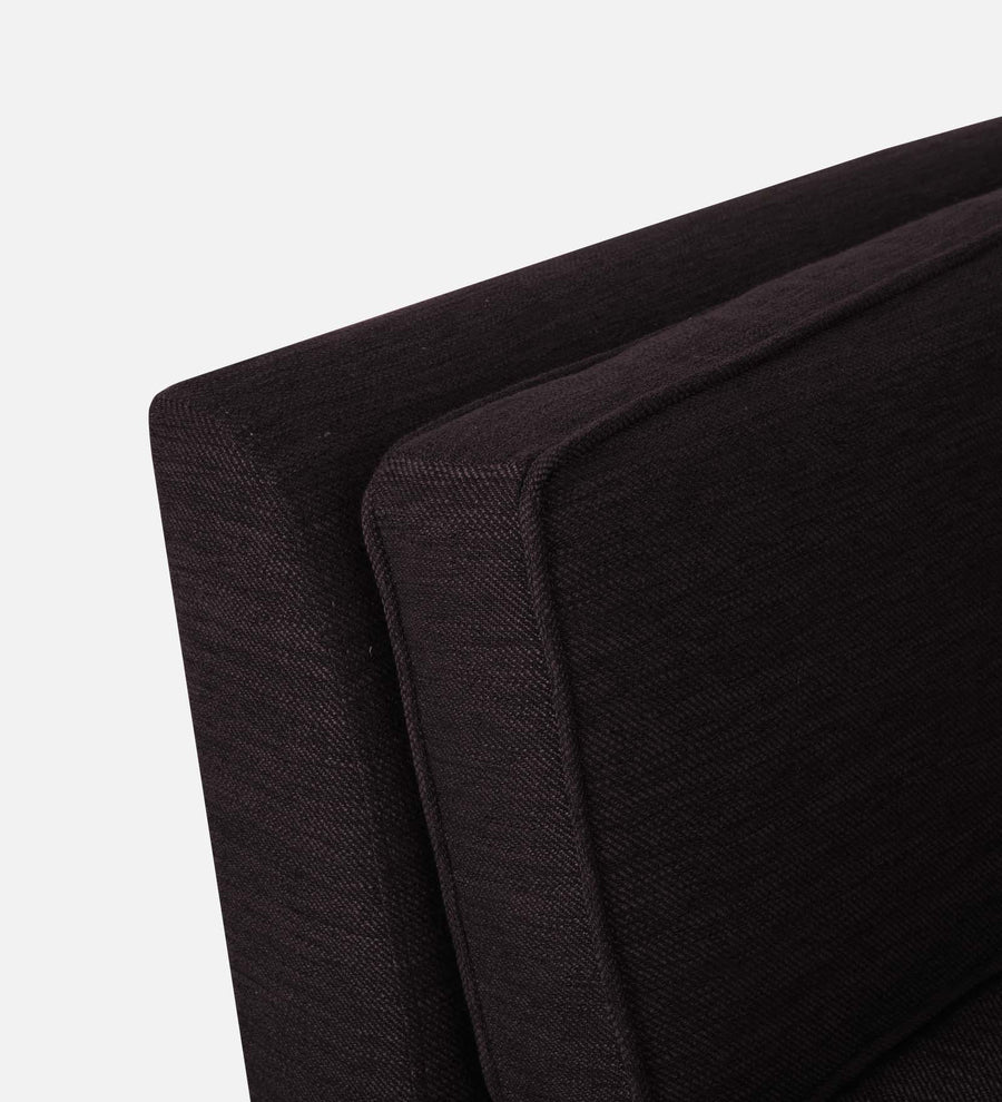 Nigar Fabric 1 Seater Sofa In Cara Brown Colour - Febonic Living