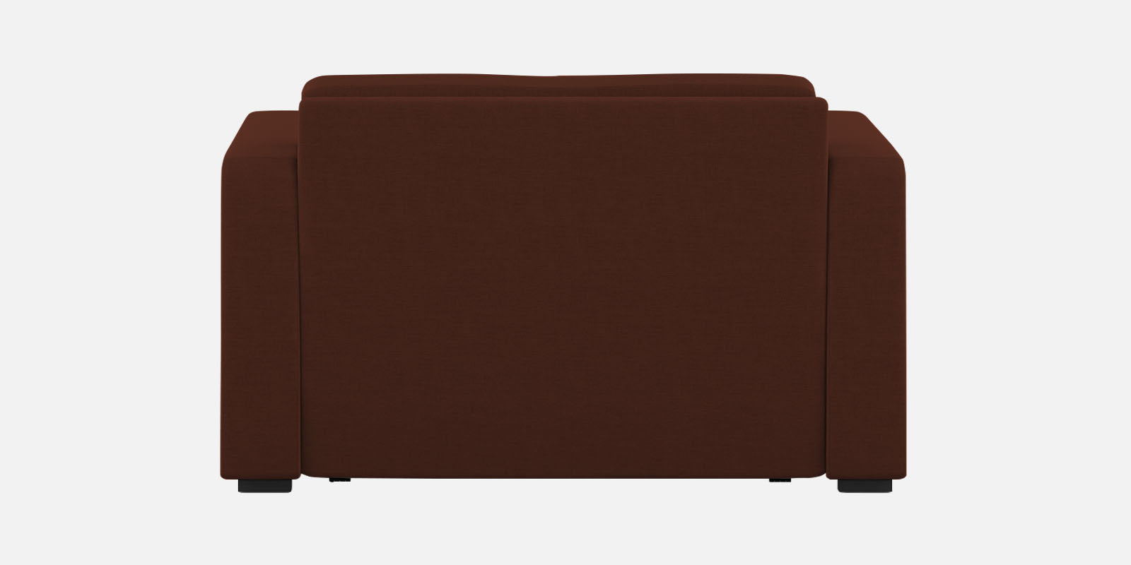 Rocky Fabric 2 Seater Pull Out Sofa Cum Bed In Coffee Brown Colour With Storage