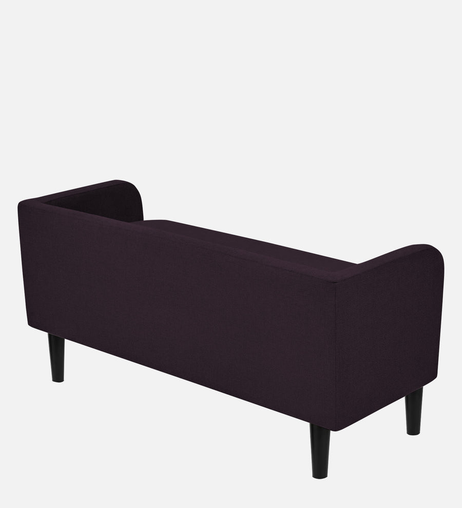 Maya Fabric Bench In Greek Purple Colour - Febonic Living