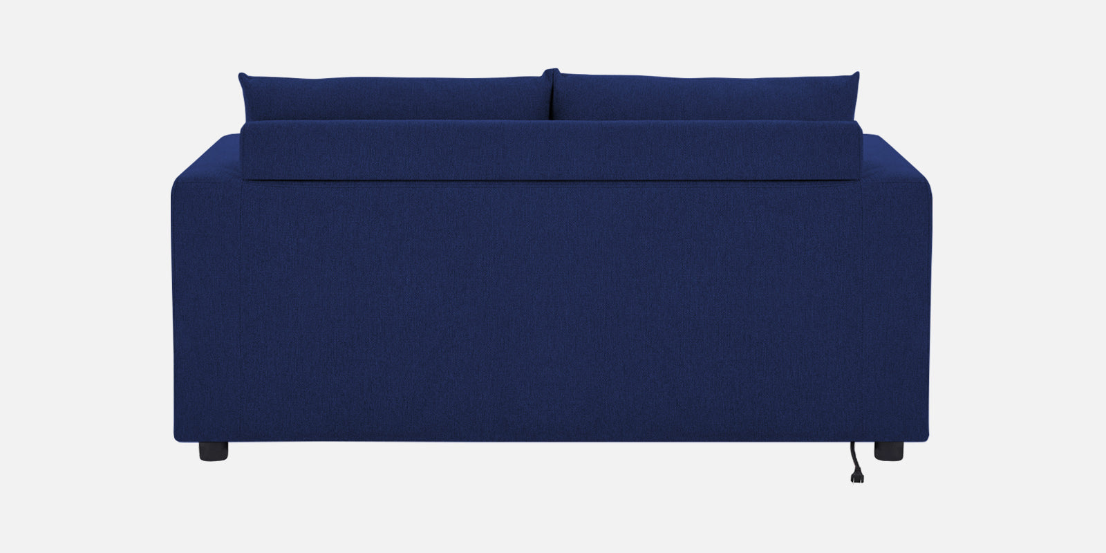 Roman Fabric 3 Seater Convertable Sofa Cum Bed in Royal Blue Colour With Portable