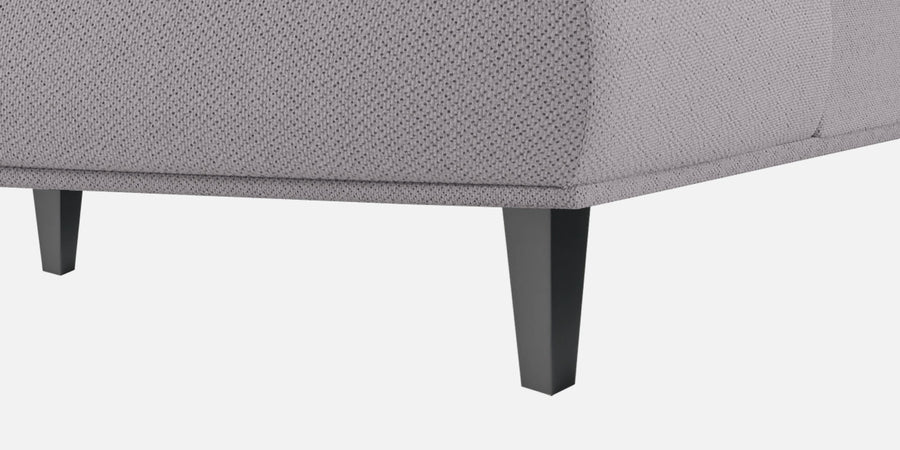 Como Fabric Lhs Sectional Sofa 3 Lounger In Lit Grey Colour - Febonic Living