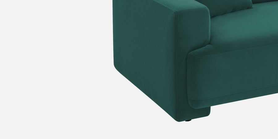 Kosta Velvet 2 Seater Sofa In Pine Green Colour - Febonic Living