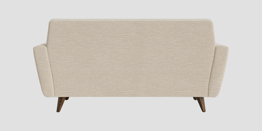 Jasmin Fabric 2 Seater Sofa In Ivory Cream Colour - Febonic Living