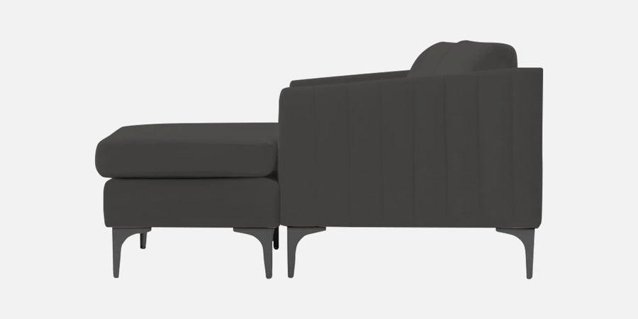 Haru Fabric Rhs Sectional Sofa 3 Lounger In Hory Grey Colour - Febonic Living