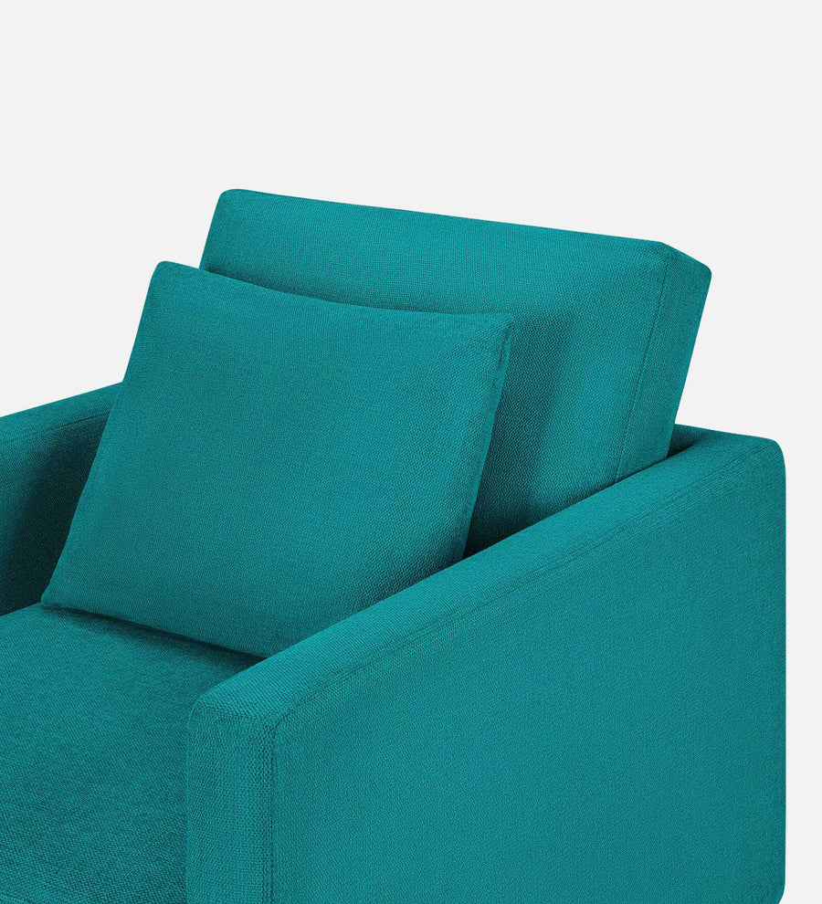 Kera Fabric 1 Seater Sofa In Sea Green Colour - Febonic Living