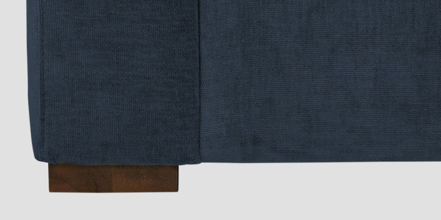 Dara Fabric 2 Seater Sofa In Denim Blue Colour - Febonic Living