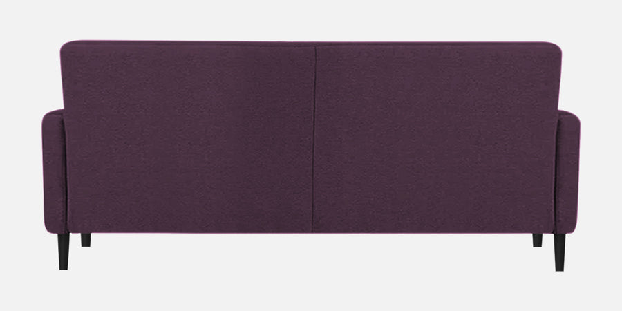 Marq Fabric 3 Seater Sofa In Greek Purple Colour - Febonic Living