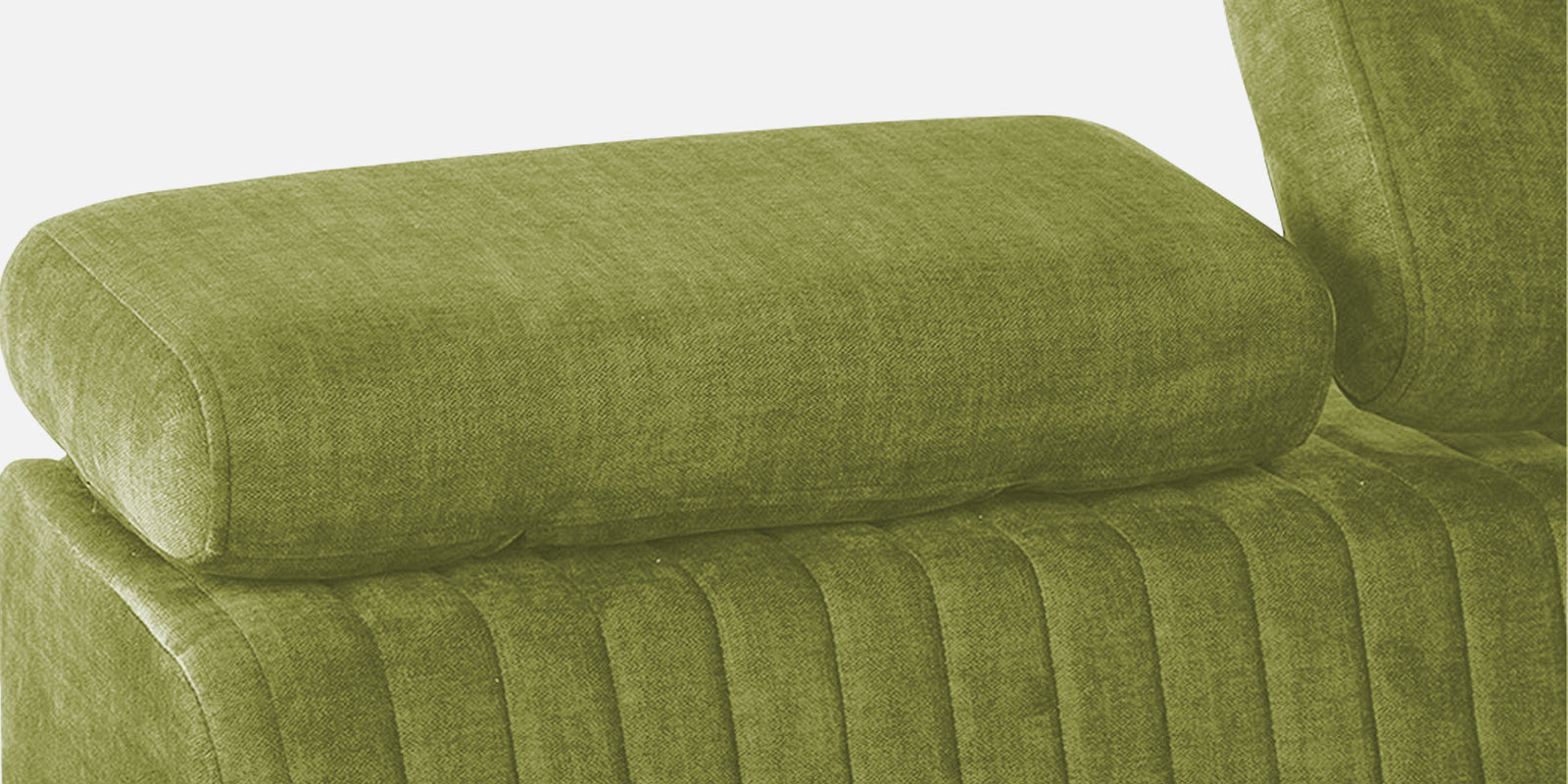 Draco Fabric 3 Seater Sofa in Lime Green Colour