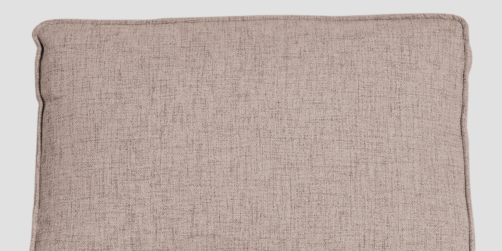 Hiver Fabric Day Bed Sofa In Kadhi Beige Colour With Back Rest - Febonic Living