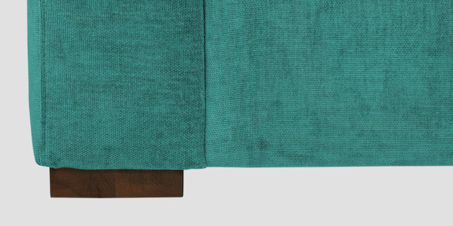 Dara Fabric 3 Seater Sofa In Sea Green Colour - Febonic Living