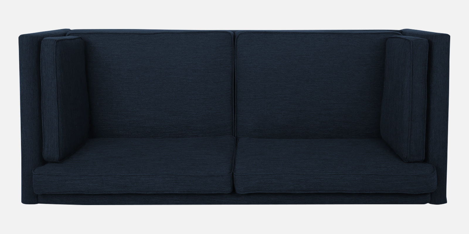 Nigar Fabric 3 Seater Sofa in Denim Blue Colour