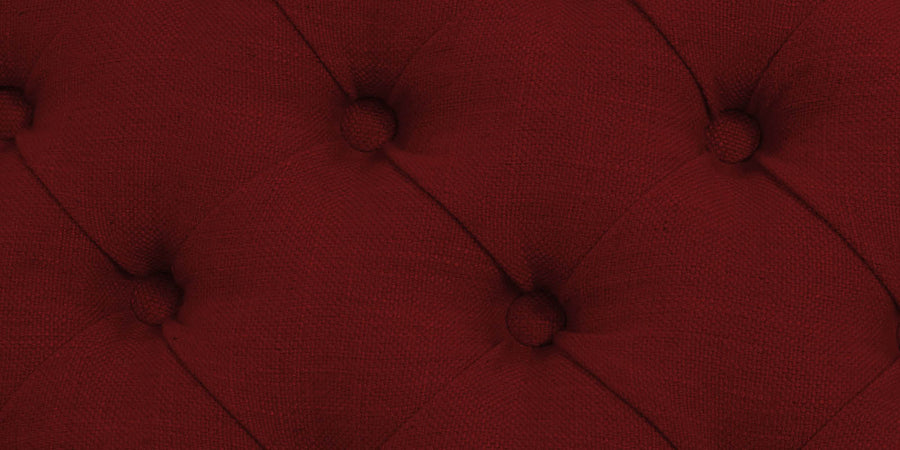 Nowia Fabric 2 Seater Recamier In Blood Maroon Colour With Storage - Febonic Living