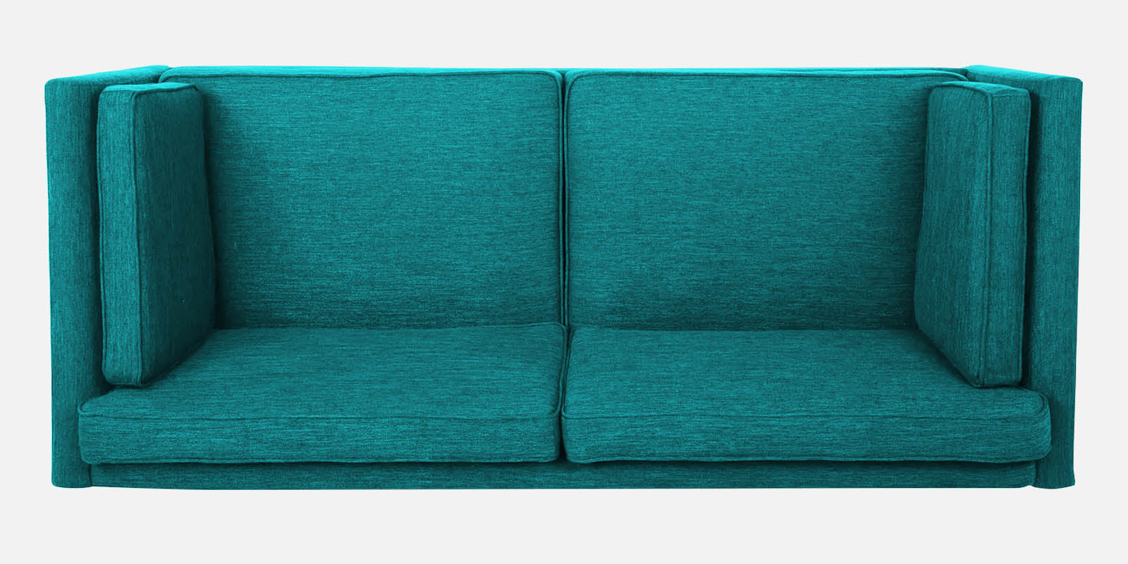 Nigar Fabric 3 Seater Sofa in Sea Green Colour