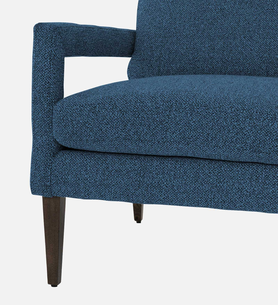 Olsen Fabric Arm Chair In Light Blue Colour - Febonic Living