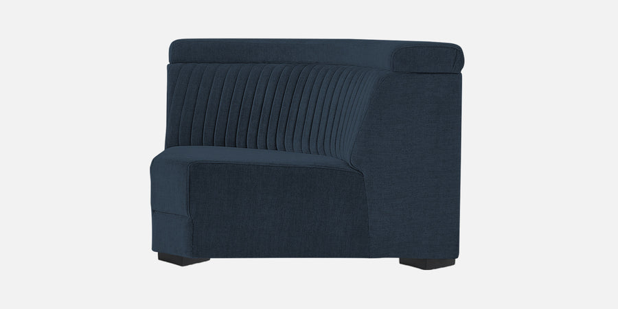 Draco Fabric 6 Seater Corner Sofa In Denim Blue Colour - Febonic Living
