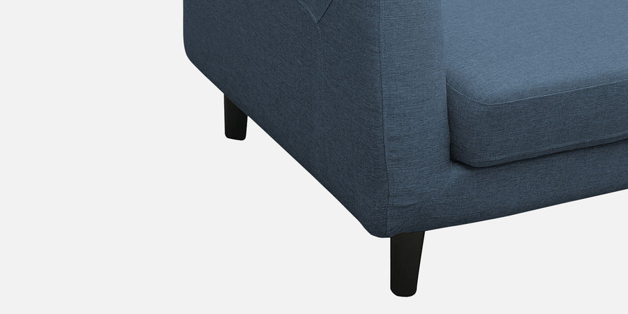 Natasha Velvet Lhs Sectional Sofa 3 Lounger In Oxford Blue Colour - Febonic Living