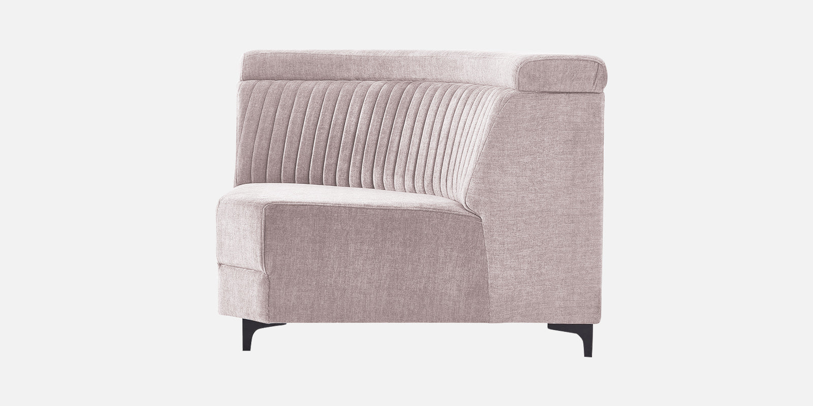 Draco Fabric Corner Sofa in Orchid Beige Colour