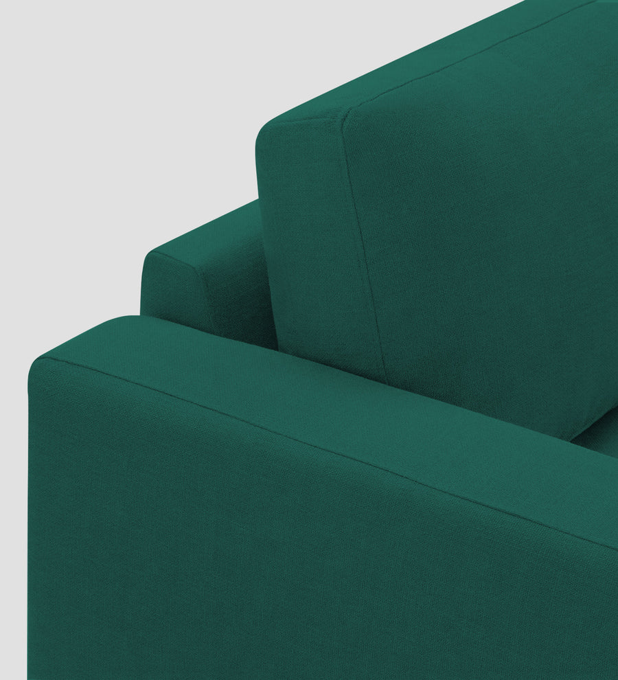 Esha Fabric 1 Seater Sofa In Sage Green Colour - Febonic Living