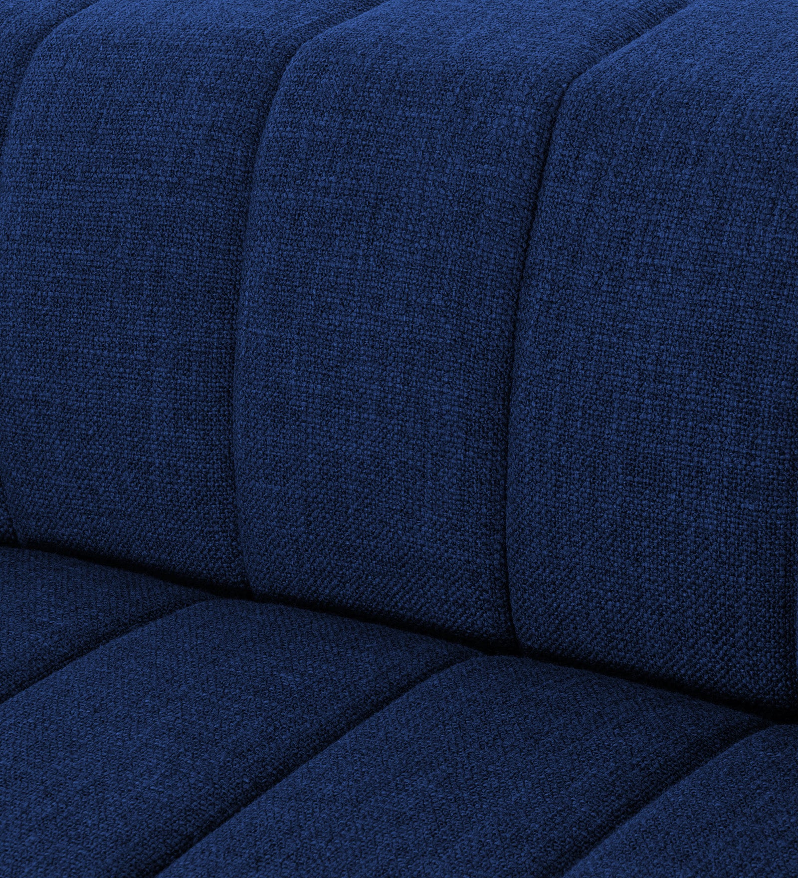 Lara Fabric 1 Seater Sofa in Royal Blue Colour