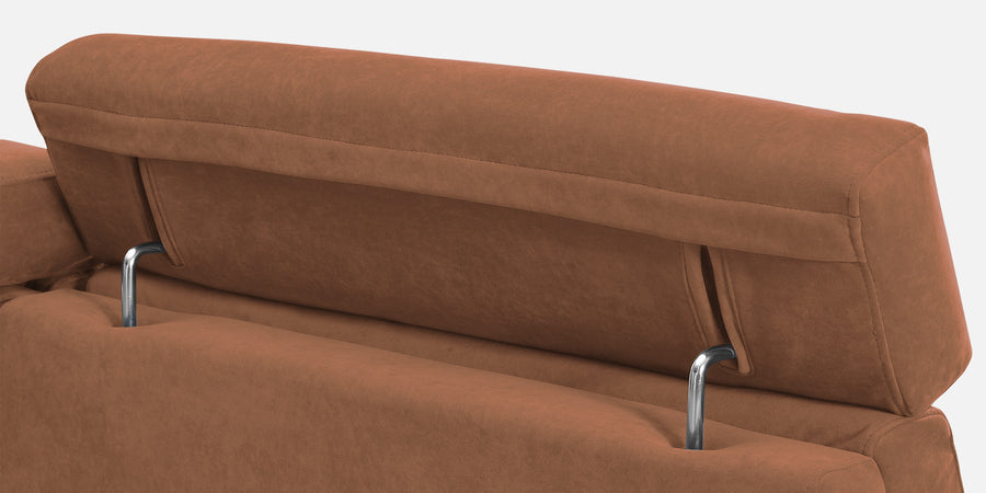 Hiro Fabric 3 Seater Sofa In Caramel Beige Colour - Febonic Living