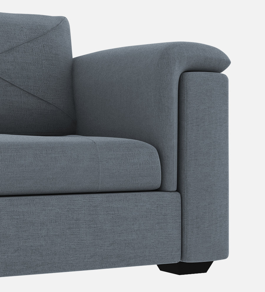 Andres Fabric 1 Seater Sofa In Indigo Blue Colour - Febonic Living