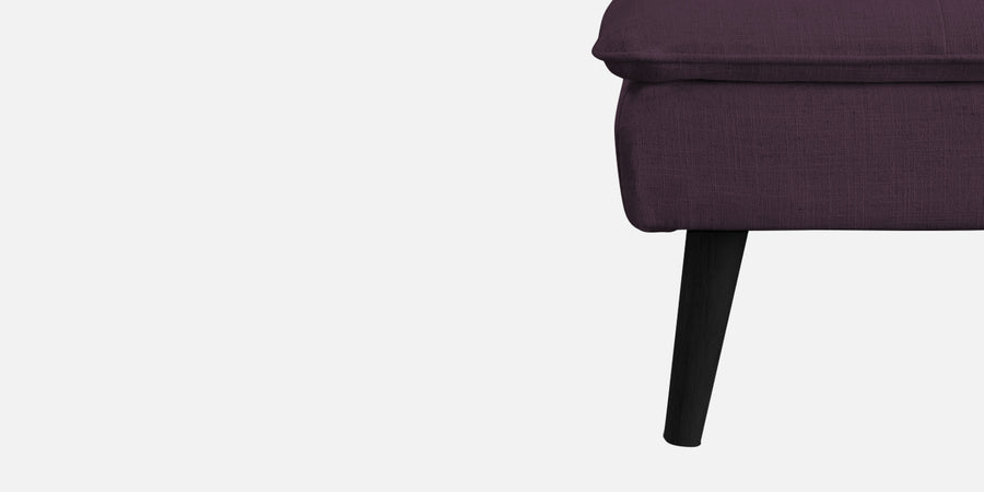 Toner Fabric 3 Seater Convertible Sofa Cum Bed In Greek Purple Colour - Febonic Living