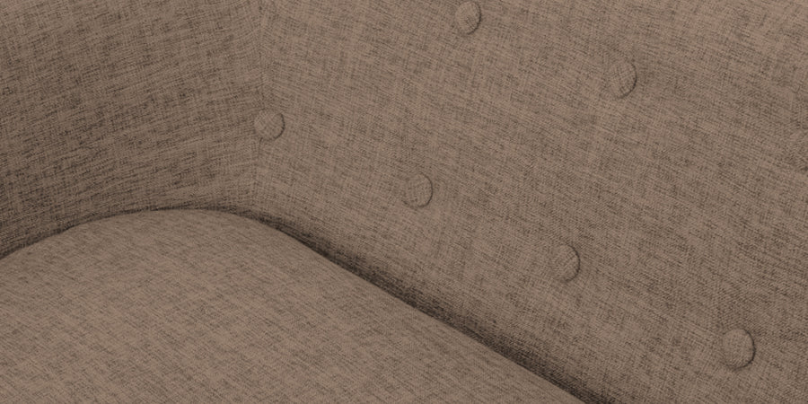 Casper Fabric 3 Seater Sofa In Cookie Beige Colour - Febonic Living