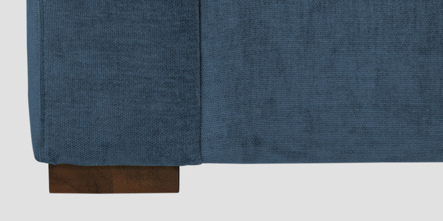 Dara Fabric 3 Seater Sofa In Light Blue Colour - Febonic Living