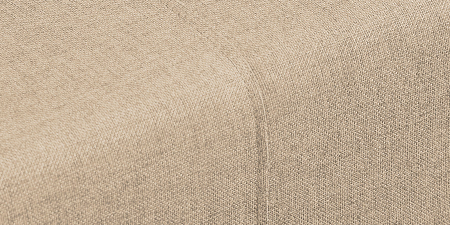 Devo Fabric 3 Seater Sofa In Olive Beige Colour - Febonic Living