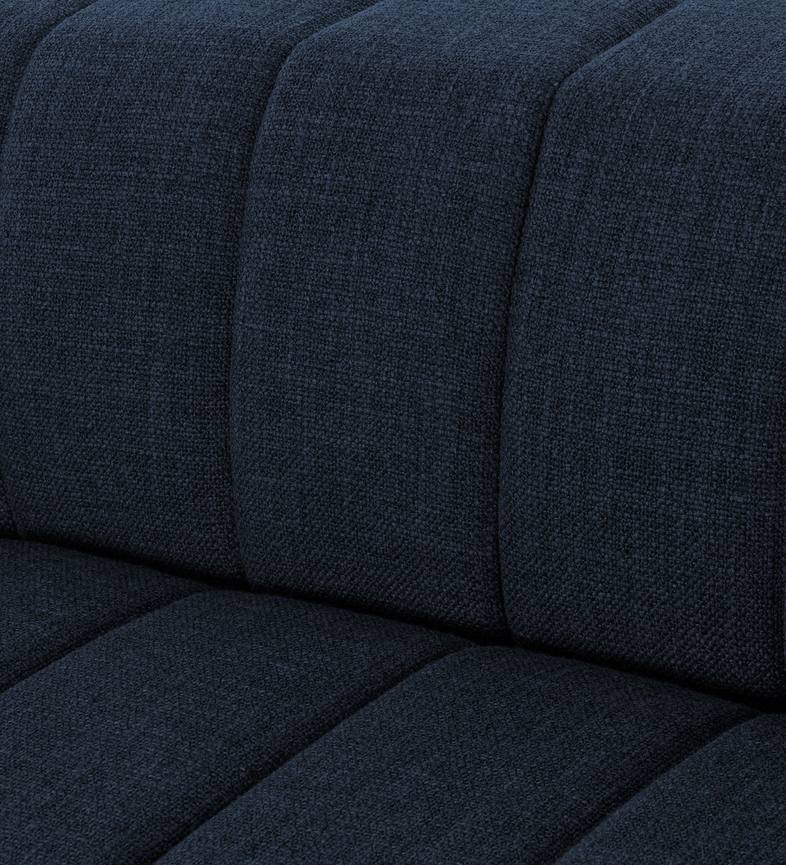 Lara Fabric 1 Seater Sofa in Denim Blue Colour