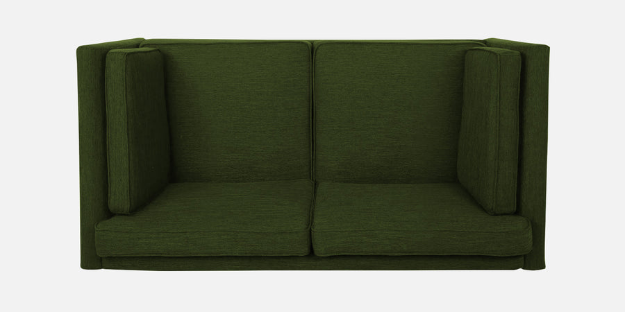 Nigar Fabric 2 Seater Sofa In Olive Green Colour - Febonic Living