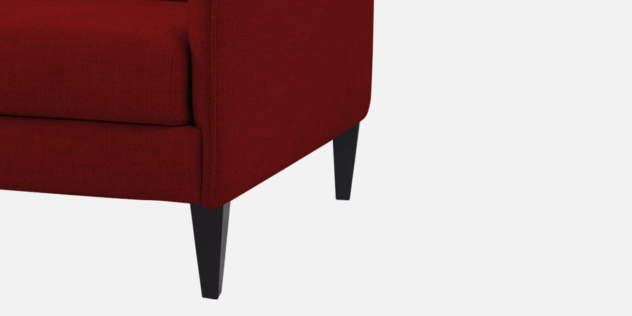 Piku Fabric Rhs Sectional Sofa 3 Lounger In Blood Maroon Colour - Febonic Living