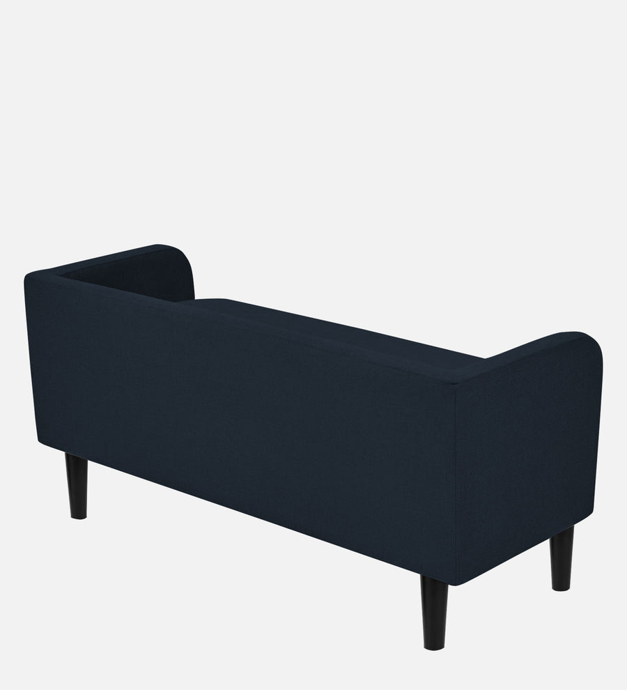 Maya Fabric Bench In Denim Blue Colour - Febonic Living