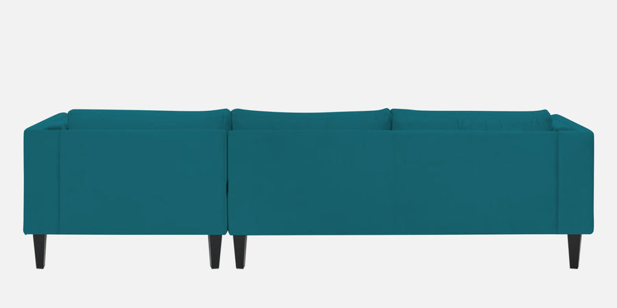 Jasper Velvet Lhs Sectional Sofa 3 Lounger In Pine Green Colour - Febonic Living