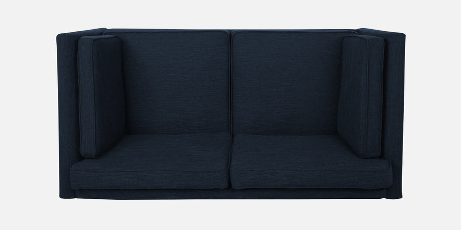 Nigar Fabric 2 Seater Sofa In Denim Blue Colour - Febonic Living